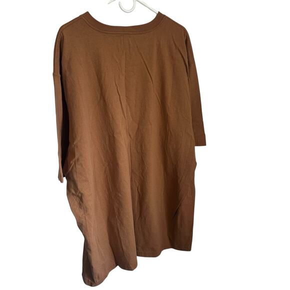 Carhartt Men's Loose Fit Logo Tee Brown size 2XL - Picture 4 of 5